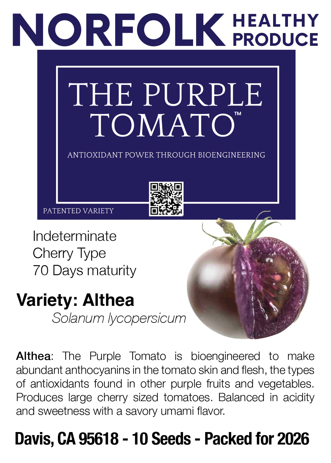 Althea - La tomate violette originale™