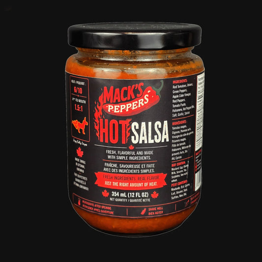 Hot Salsa - Mack's Peppers