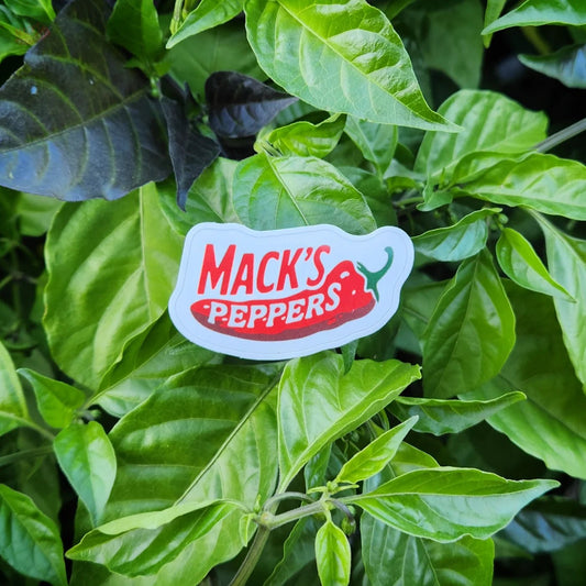 Mack's Peppers Sticker - Mack's Peppers