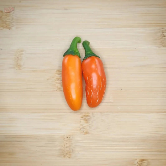 Orange Spice Jalapeño - Mack's Peppers Medium
