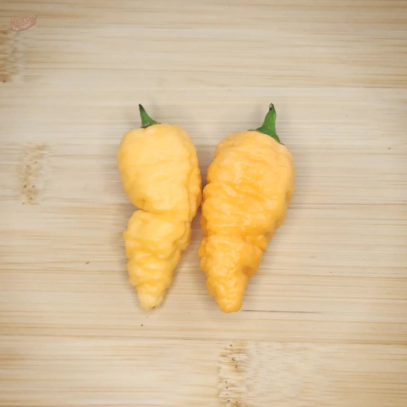 Peach Ghost Jami - Mack's Peppers Superhot