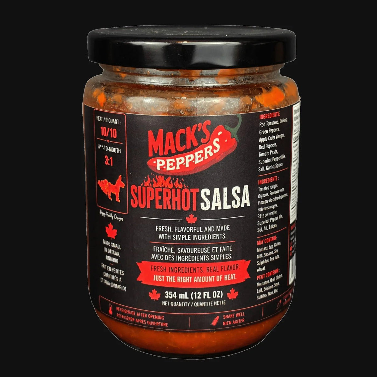 Superhot Salsa - Mack's Peppers